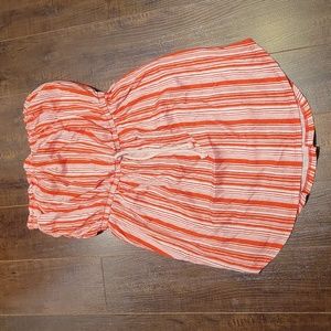 Swim cover up romper